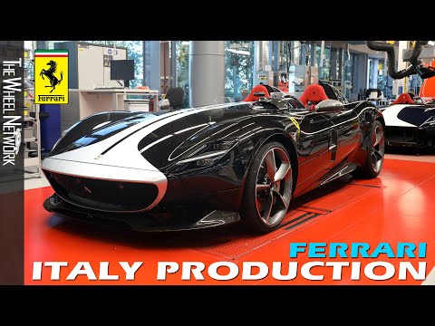 Ferrari Production in Italy