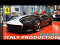 Ferrari Production in Italy