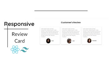 How to Create a Stunning Customer Reviews Section with React & Tailwind CSS | Modern Web Design