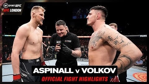DOMINATION!! | Tom Aspinall vs Alexander Volkov | UFC London | Full Fight Replay