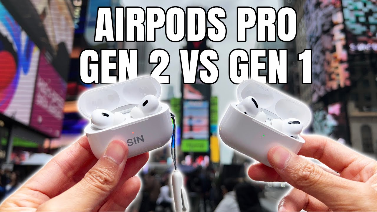 AirPods Pro Gen 2 vs Gen 1 Sound Quality. Hear the difference! — Aaron x  Loud and Wireless