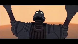 the iron giant ending but it's just that little bit sadder