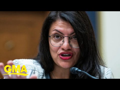 Netanyahu: 'I salute Congress' for censuring Rashida Tlaib - YouTube