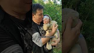 Малыш с папой #отец #любовь #доброта #father #baby #дети #малыш #семья #декрет