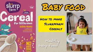 how to make slurrpfarm baby food|sathu maavu||healthy#babyfood#healthy