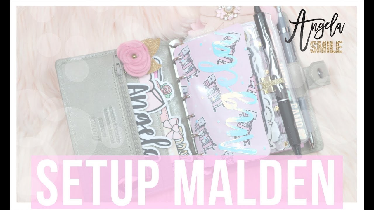 SETUP 2019 FILOFAX MALDEN STONE POCKET | ITA | ANGELASMILE