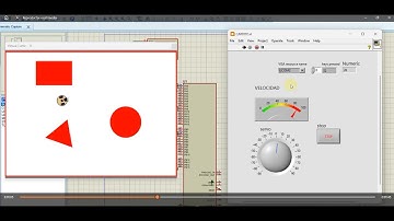 CLASE EN VIVO. INTRODUCCION A LAS INTERRUPCIONES STM32, CONTROL   CARRITO DE PROTEUS DESDE LABVIEW