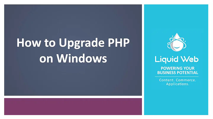 How to Upgrade PHP on Windows