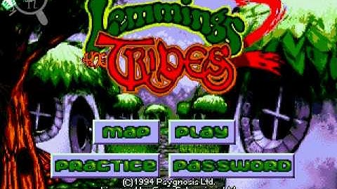 [Intro][Genesis] Lemmings 2 The Tribes