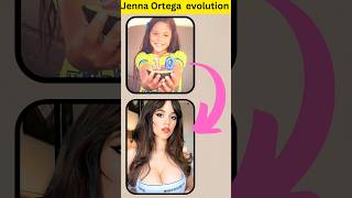 jenna Ortega evolution #jennaortegawednesday #jennaortega #wednesday #actress #hollywood #celebrity