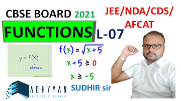 FUNCTIONS:L-07 | Domain of Composite function,  Important Question | CBSE | JEE | NDA | CDS ||