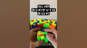 OLL #39 lightning shape is one of 57 oll algorithms in the CFOP speedcubing method. #cfop #speedcube