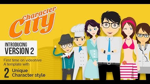 Explainer Video ToolKit Character City V1
