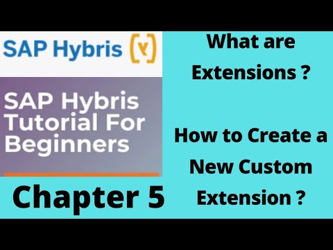 saphybris拡張機能| SAPHybrisで拡張機能を作成する|初心者向けのSAPhybrisチュートリアル| Part5