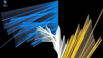 Cocktail Sort visualization 👁 in 2D and 3D surfaces | AI Basics |