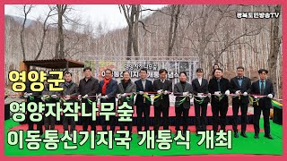 영양군 영양자작나무숲 이동통신기지국개통식 개최 경북도민방송TV