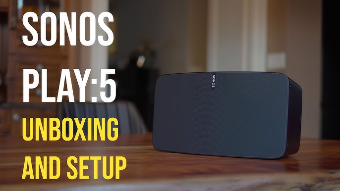 Sonos Play 5 l'enceinte connectée haute fidélité 