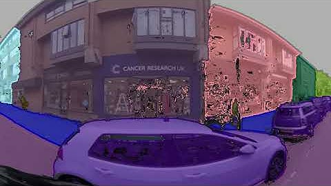 Semantic Localisation via Globally Unique Instance Segmentation (panoramic video)