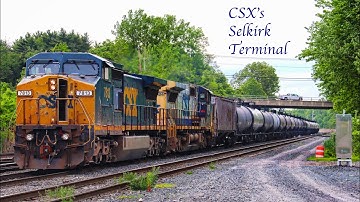 The Biggest Freight Rail Hub in the Northeast: CSX’s Massive Selkirk Terminal