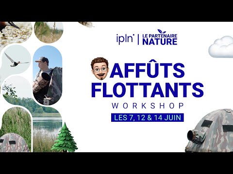 PHOTOGRAPHIER la faune sauvage EN AFFÛTS FLOTTANTS ? 🤔 #vlog
