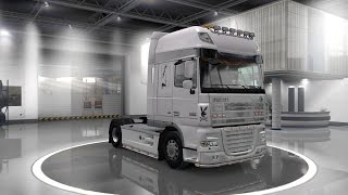 Euro Truck Simulator 2 обзор мода (DAF XF 105 тюнинг)