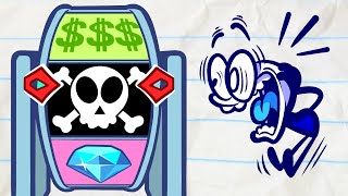 Wheel Of MisFortune | Pencilmation Cartoons!