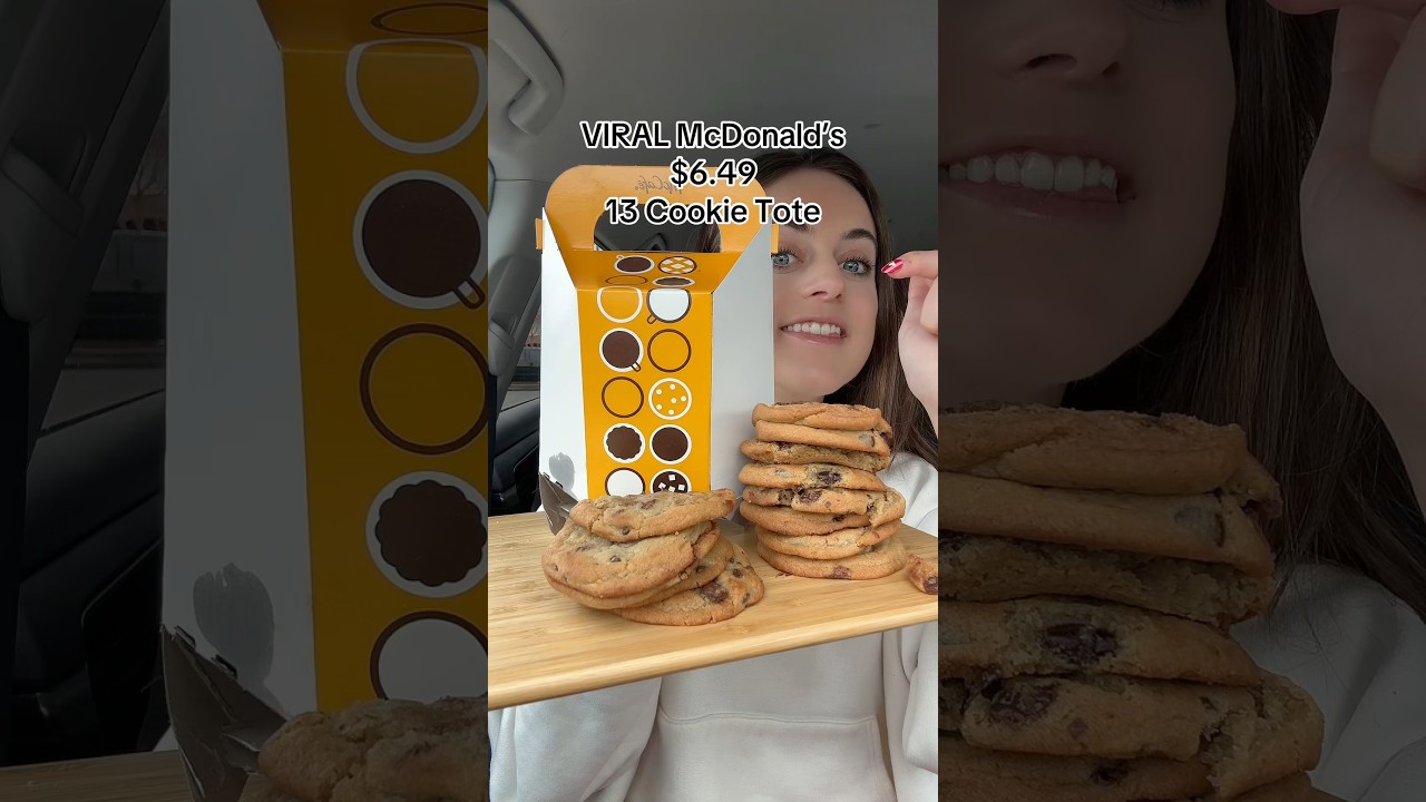 VIRAL McDonald’s $6.49 13 Cookie Tote 🍪💛