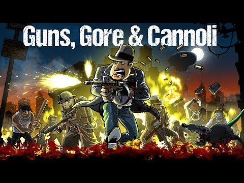 GUNS, GORE AND CANNOLI All Cutscenes (Game Movie) 1080p HD