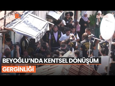 İstanbul Beyoğlu Piyalepaşa’da kentsel dönüşüm gerginliği | #CANLI | 23.08.2022