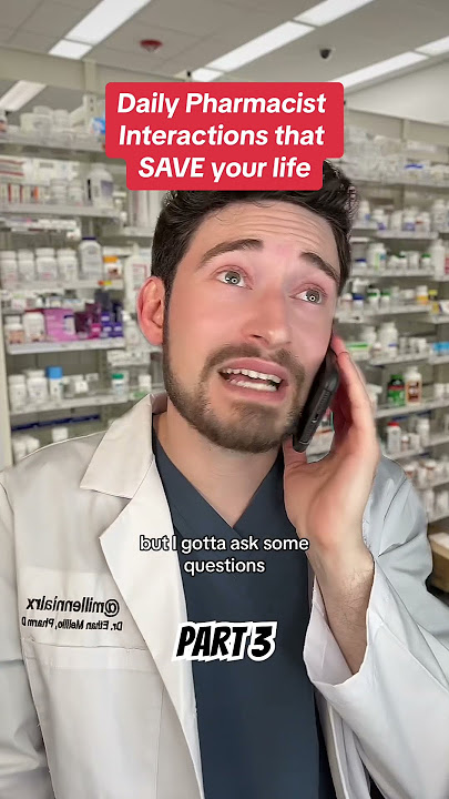 HOW PHARMACISTS SAVE LIVES EVERYDAY #pharmacist #pharmacy #pharmacytechnician #retailpharmacy