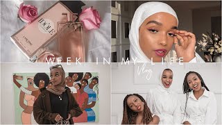 WEEK IN MY LIFE | Art Gallery visits, hijama , launch events and more .. screenshot 3