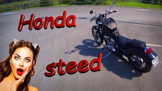 Обзор мотоцикла Honda steed 400, реальный опыт владения.