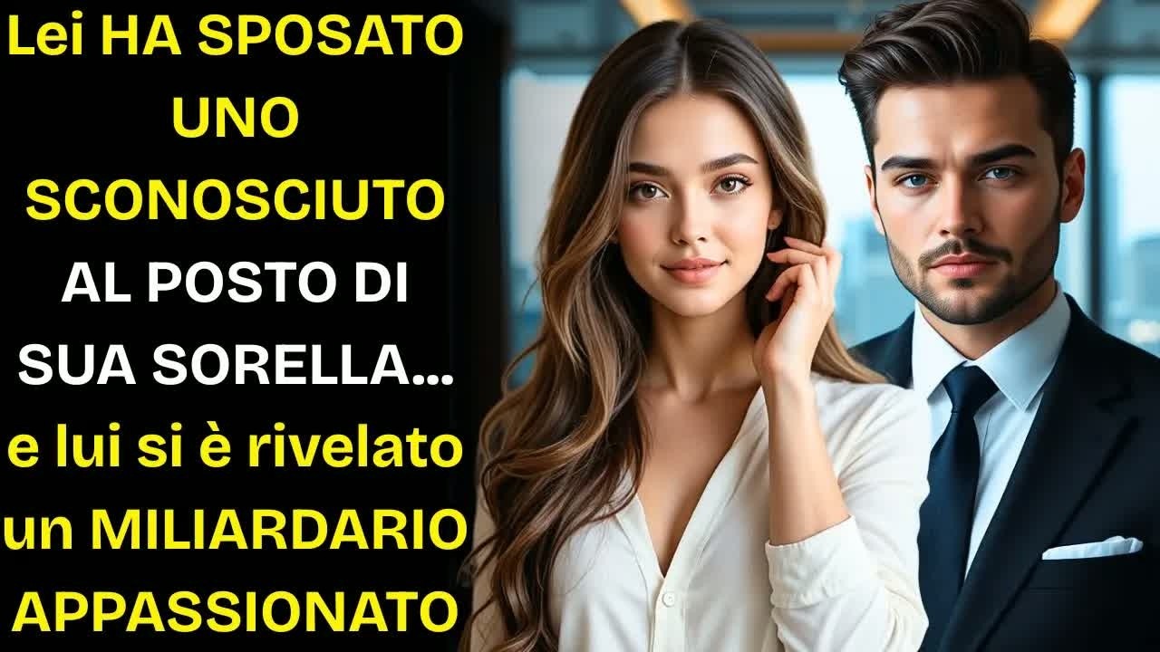 Lei sposò uno sconosciuto al posto della sorella    era un miliardario appassionato