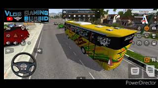 GAME BUSSID V3.7 | Livery dewi sri | support chanel by @vloggamingbussid7392