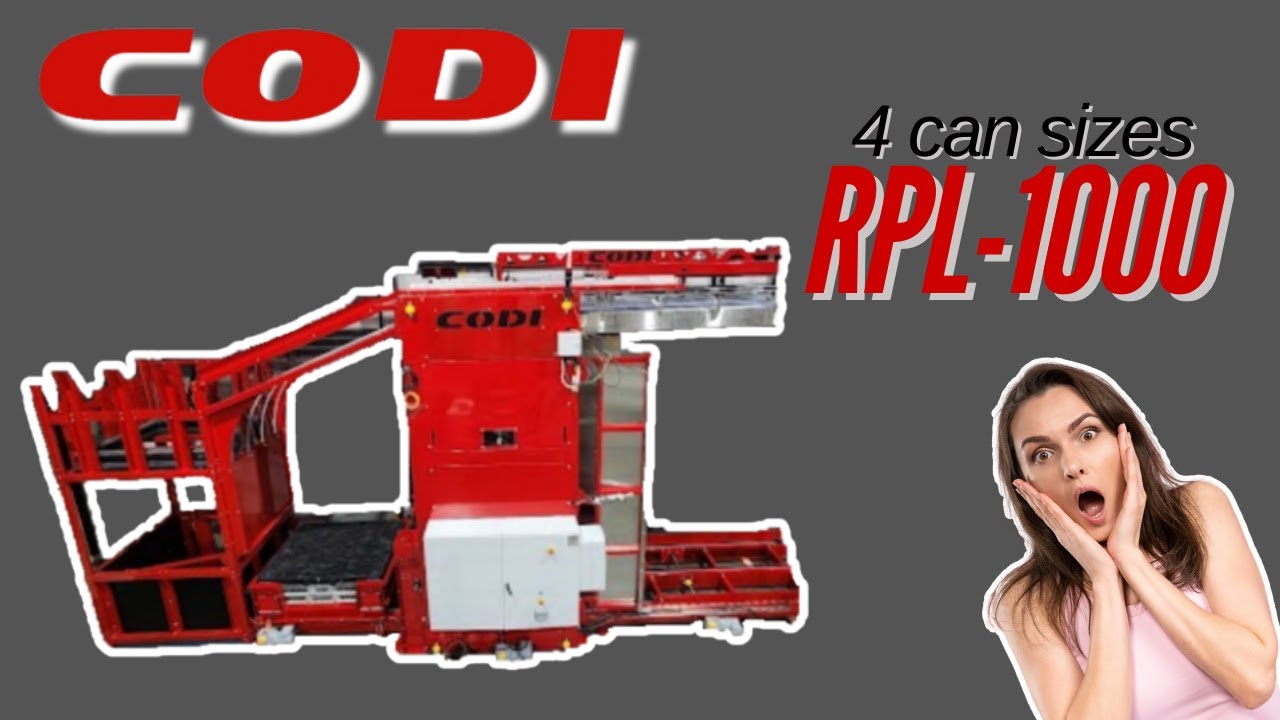 How to run multiple Beverage Cans on a Bulk Can Depalletizer? Variable Side Squaring Depalletizer
