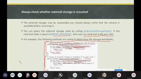 Storing Data - Mobile Application Development