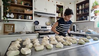 How I bake sourdough in my home bakery | baking vlog! 
