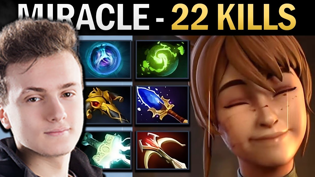 Marci Dota Gameplay Miracle with 22 Kills and Refresher