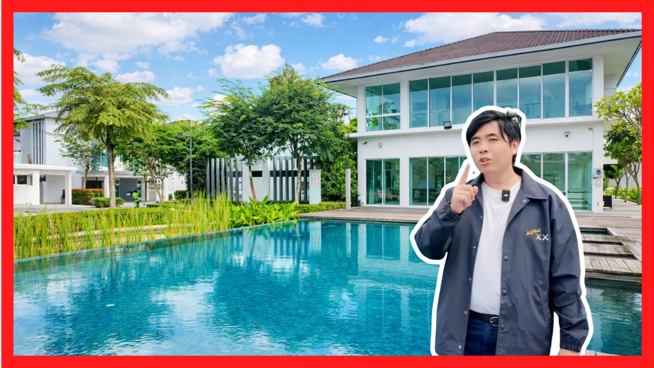 【JB Property新山房地产】 Senibong Cove Isola Villa 三层楼洋房超美的啦啦啦