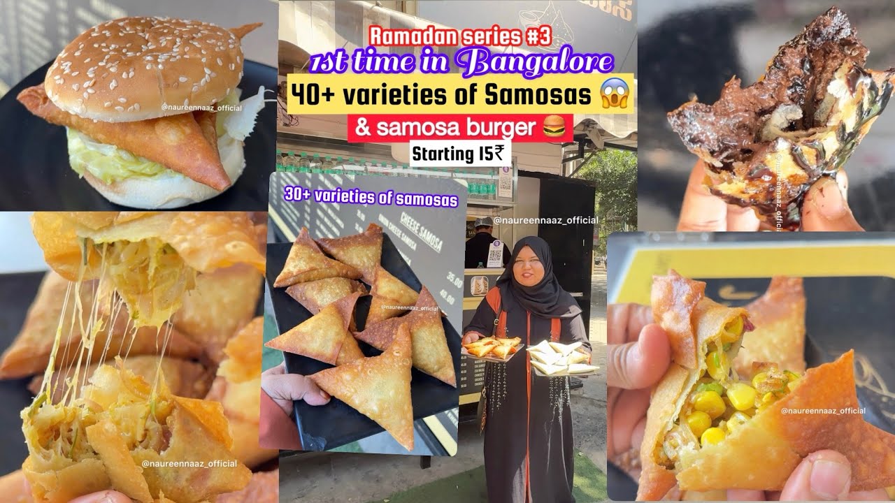 40+ varieties of Samosa in Bangalore | Ramadan must try 