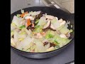 神乾市場店 #お料理レシピ 「冷凍白菜で八宝菜」（HAPPOSAI BY FROZEN CHINESE CABBAGE)　#recipes