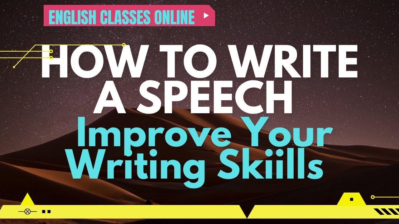 online speech writing