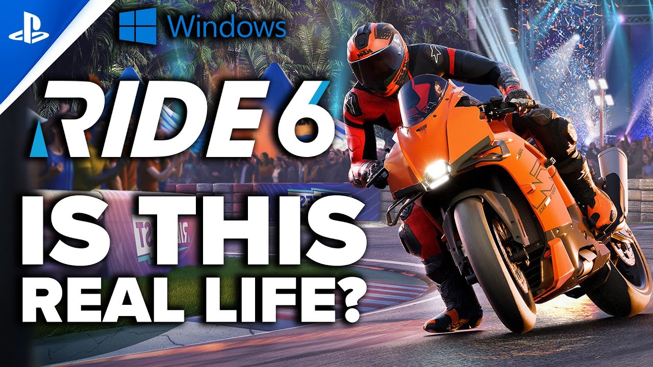 RIDE 6 PS5 And PC Graphics Analysis - Is This REAL LIFE?