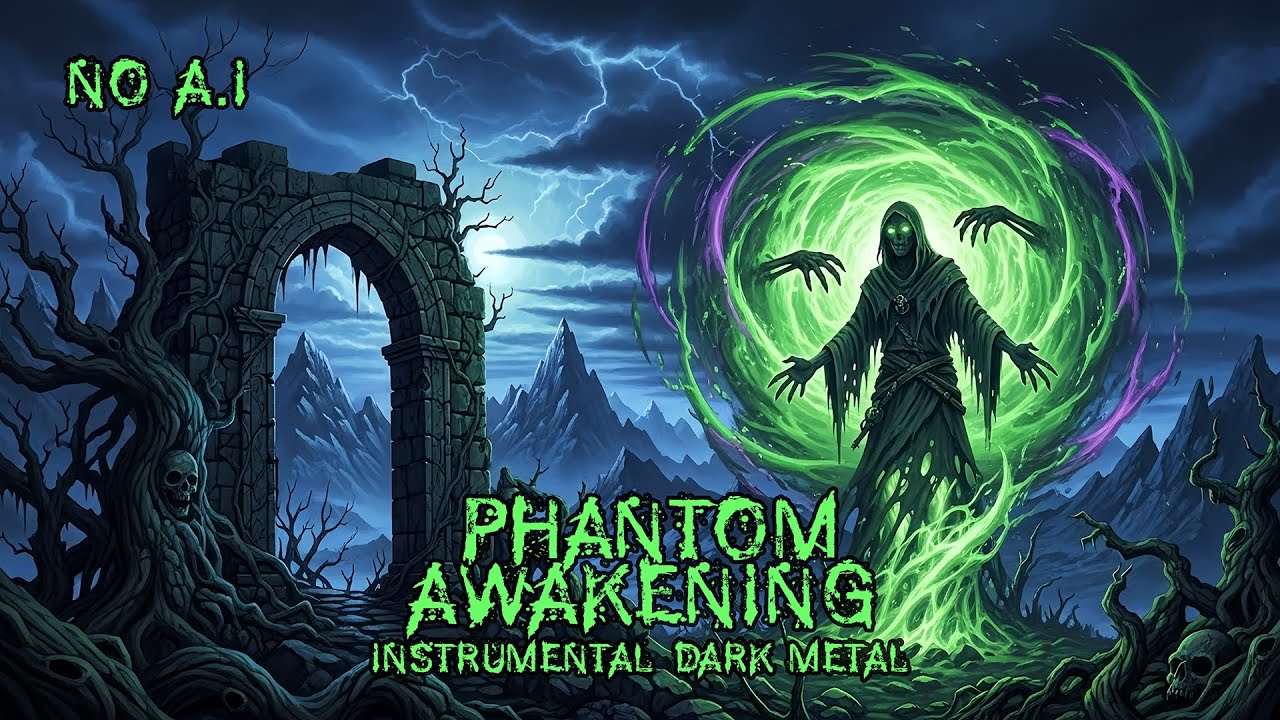 Phantom Awakening | Dark Metal Instrumental Music - No A.I