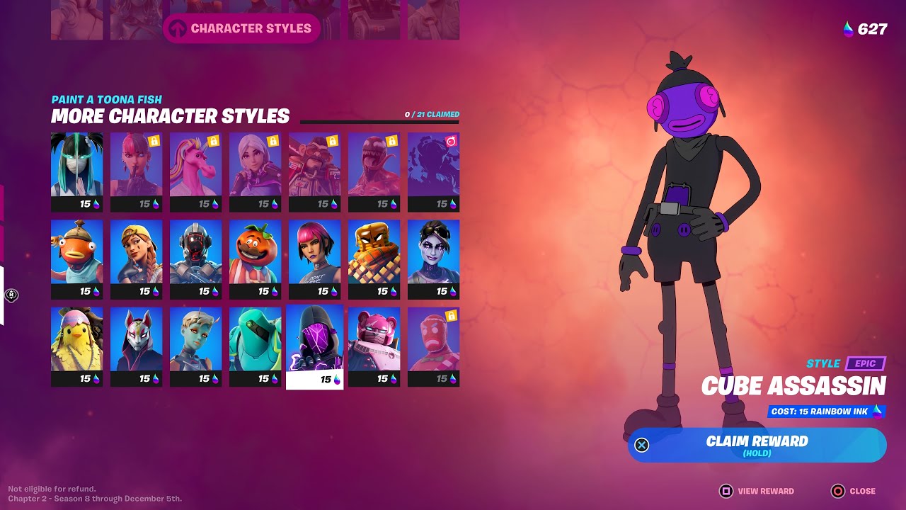 How to Defeat the Cube Assassin - Fortnite Toona Fish Style (Cube Assassin)