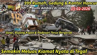 Download Lagu BUMI AMBLES JATENG! DETIK² TANAH BERGERAK SLAWI,KAJEN \u0026 PADASARI,TEGAL TANAH AMBLES,999 Rumah Hancur MP3