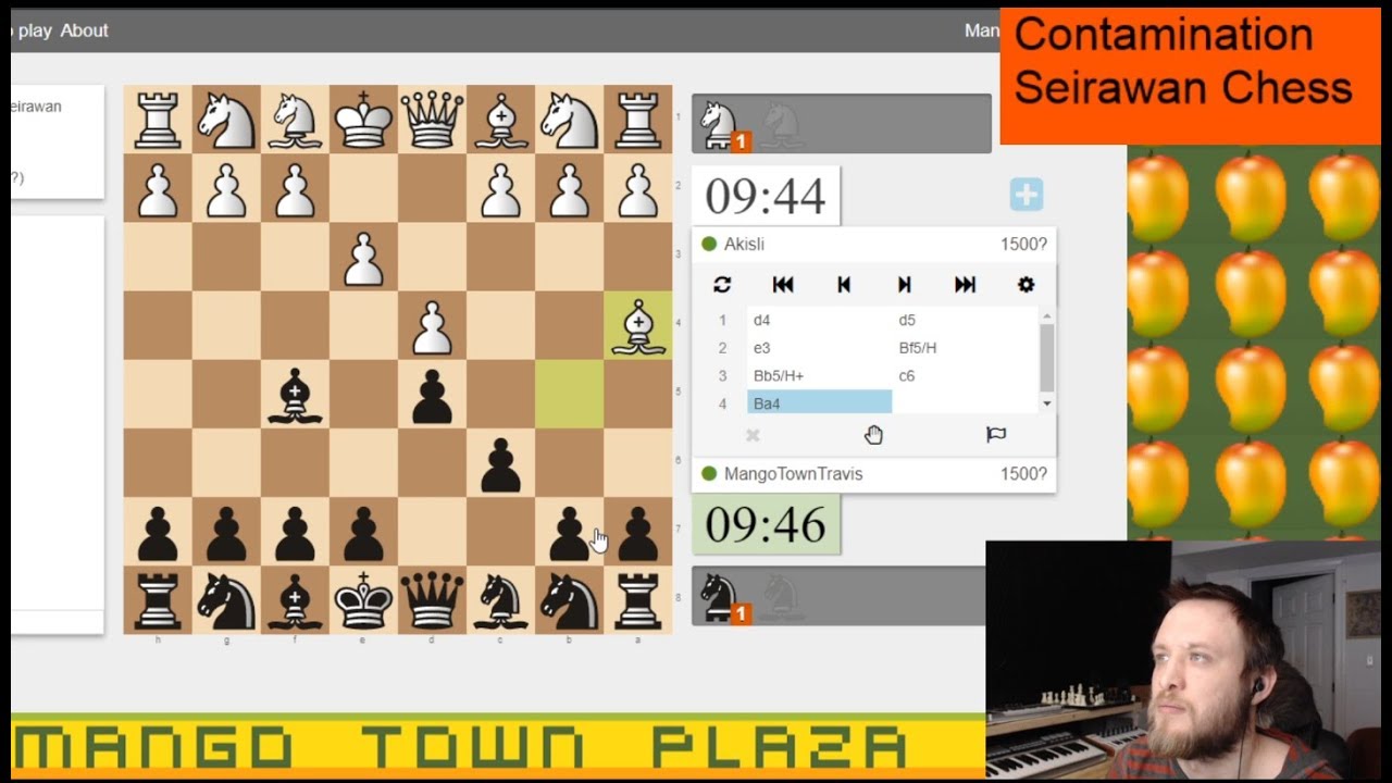 Contamination Seirawan Chess - Chess Variants Ep. 513