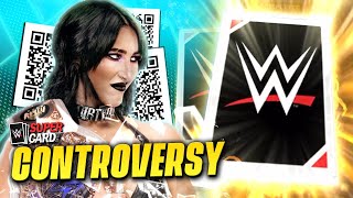 Big CONTROVERSY = QR CODES! WWE SuperCard Really Messed This Up...