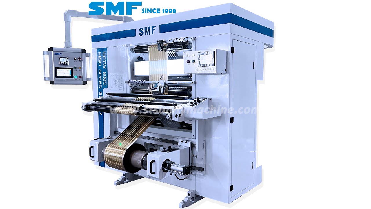 hot stamping foil slitting machine knife setting YouTube