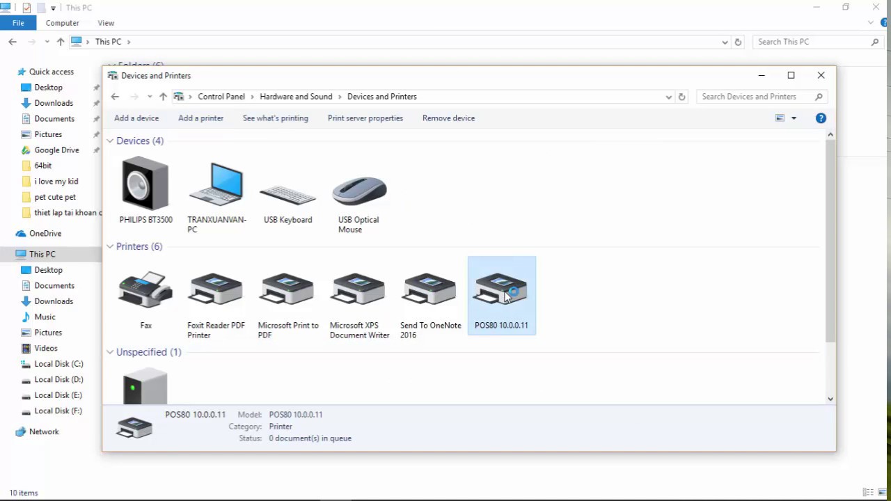 Cách Cài Driver Cho Máy In Bill 80mm - Máy In Hóa Đơn